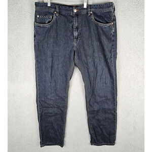 Tommy Bahama Jeans Mens 40X32 Blue Standard Fit Lightweight Denim Dark Wash